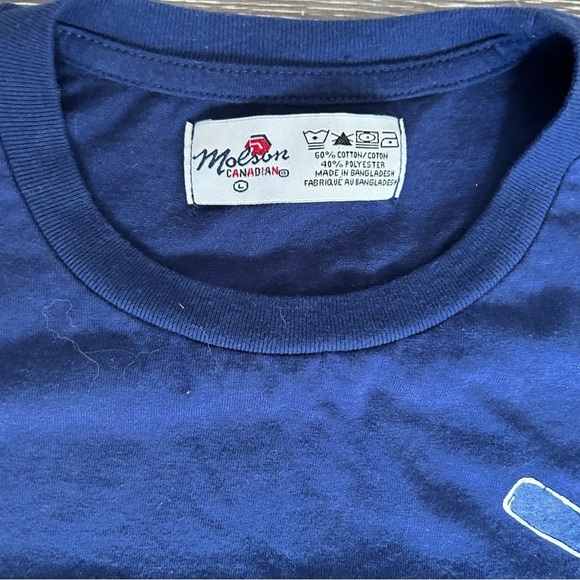 Molson Canadian The Alumni Mats Sudin 13 Graphic Tee Size Large - Picture 8 of 9